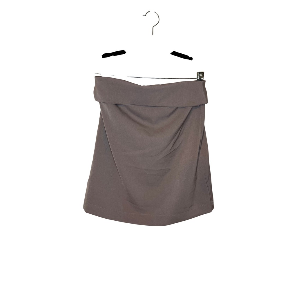 Lucca Strapless Blouse Women XS Mauve Casual Party Cocktail Dressy NWT